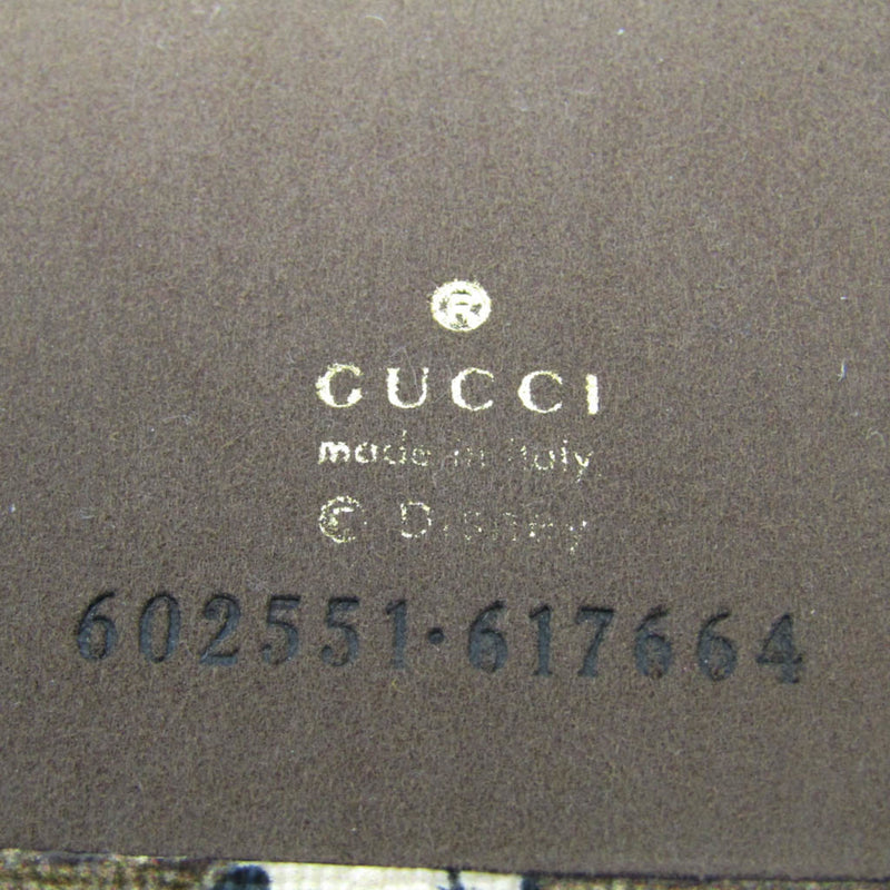 Gucci -- Brown Canvas Wallet  (Pre-Owned)