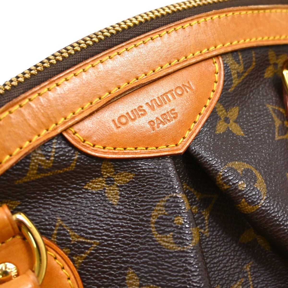 Louis Vuitton Tivoli Monogram Brown Canvas Handbag (Pre-Owned)