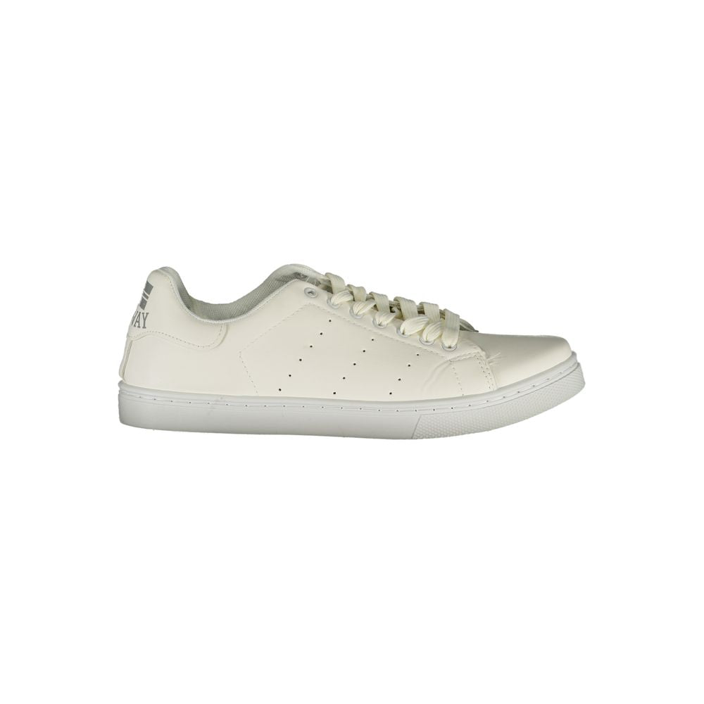 Norway 1963 White Polyurethane Men Men's Sneaker