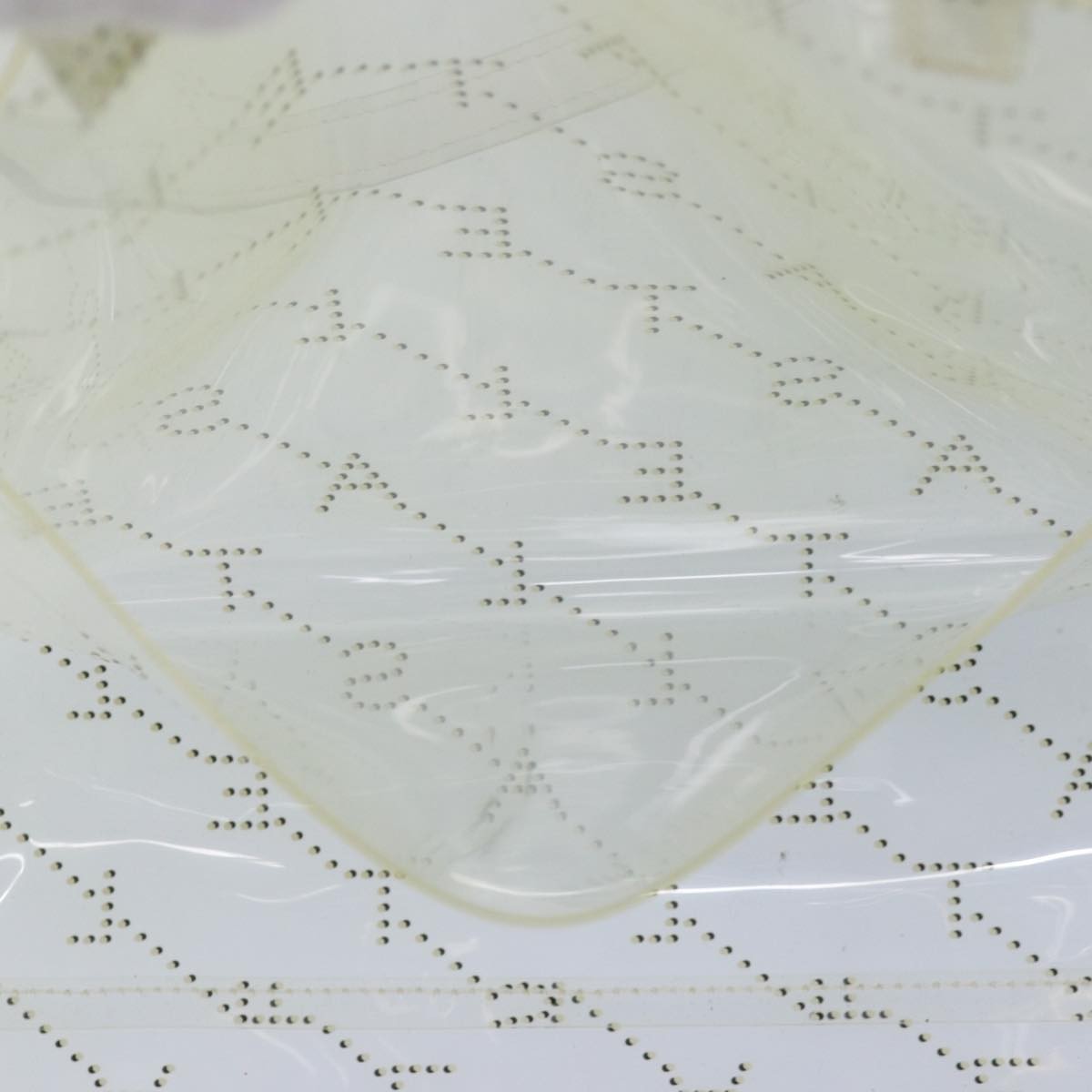 Stella Mccartney Logo Shopping Tote Vinyl Clear Plastic Tote Bag Bag (Pre-Owned)