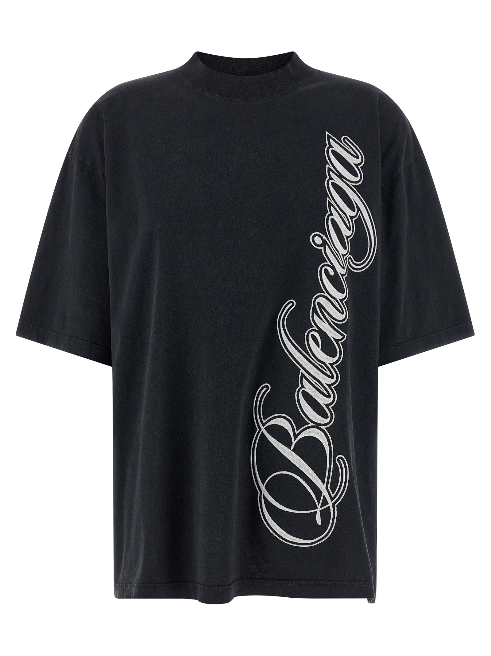 Balenciaga Women's Cursive T-Shirt