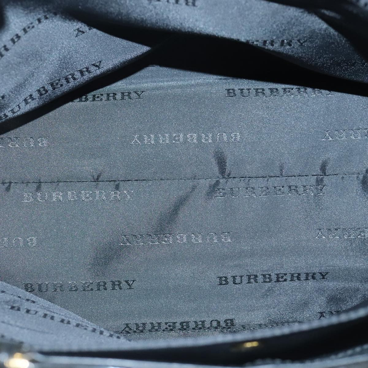 Burberry Nova Check Wool Beige Wool Handbag (Pre-Owned)
