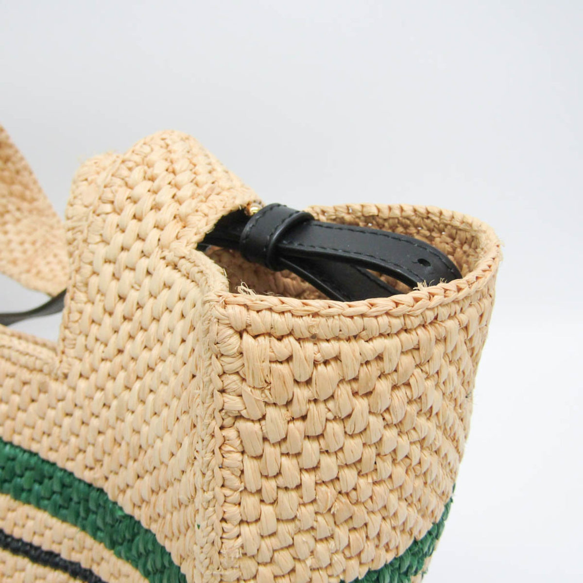 Loewe Paula's Ibiza Logo Raffia Multicolour Wicker Tote Bag Bag (Pre-Owned)
