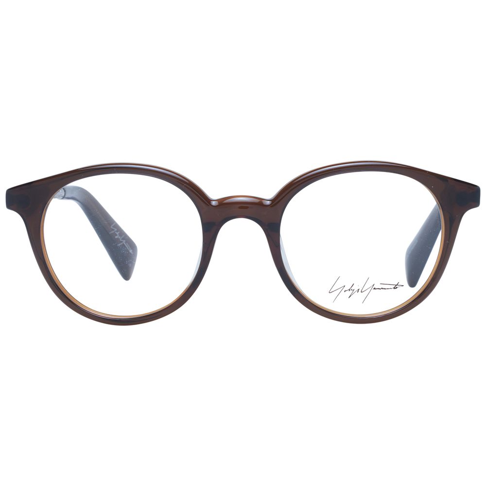 Yohji Yamamoto Brown Acetate Glasses  (Frames)