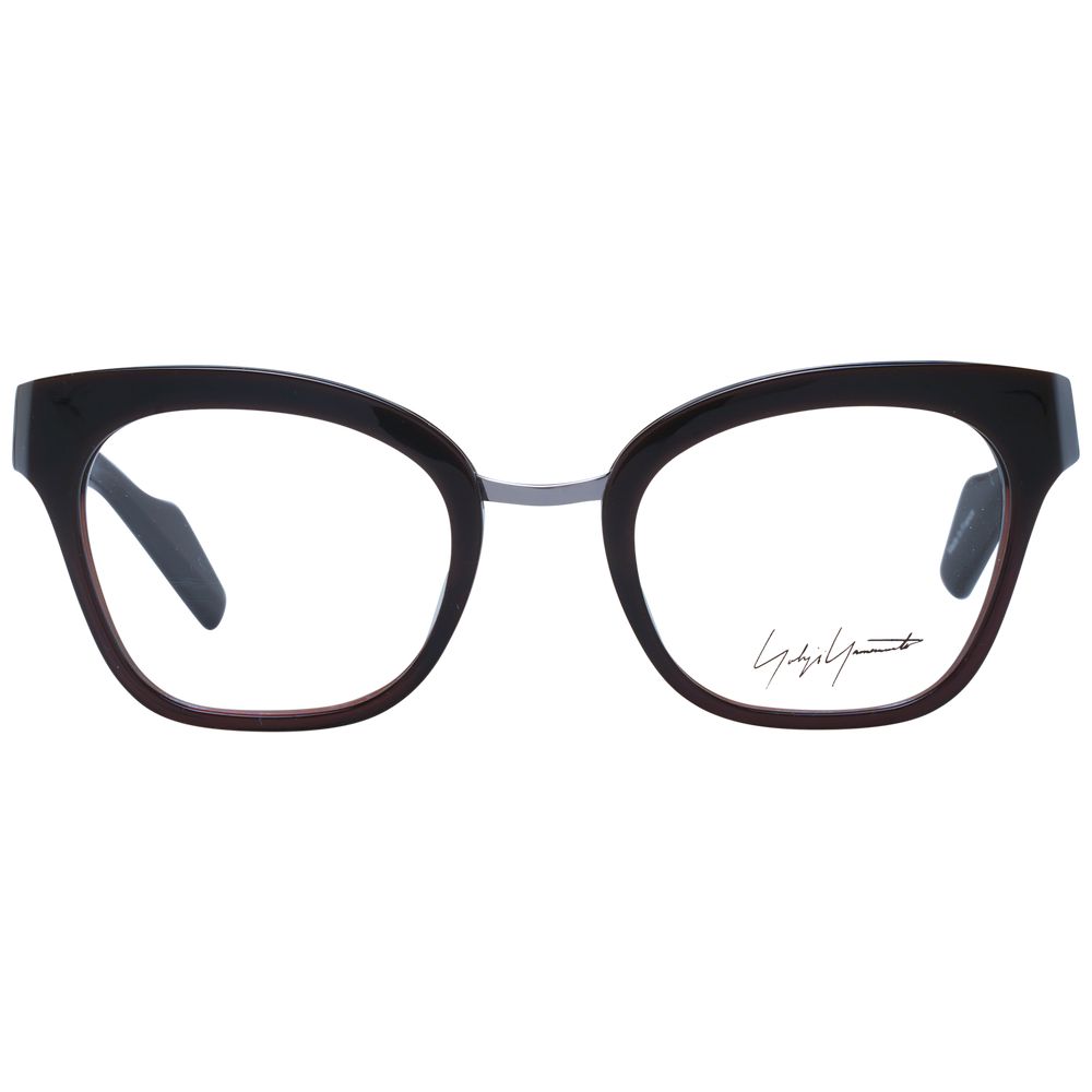 Yohji Yamamoto Brown Acetate Glasses  (Frames)