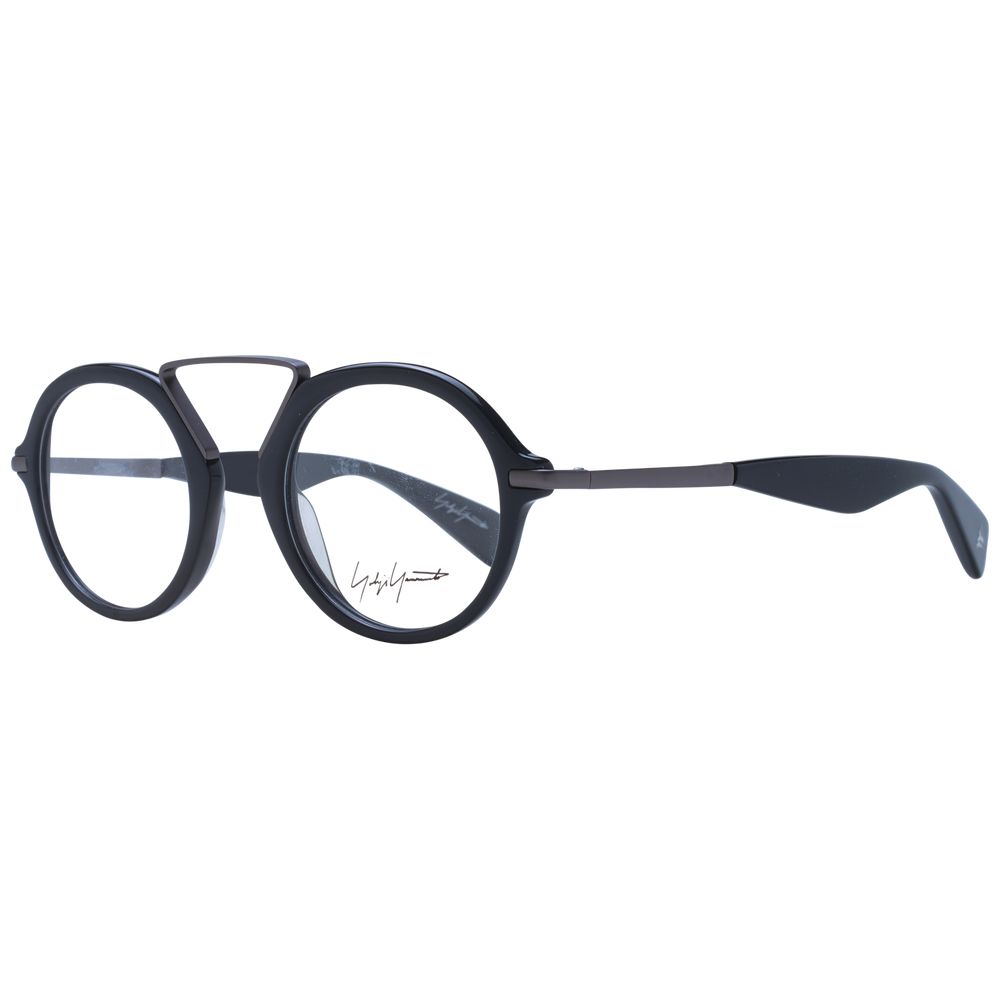 Yohji Yamamoto Gray Acetate Glasses  (Frames)