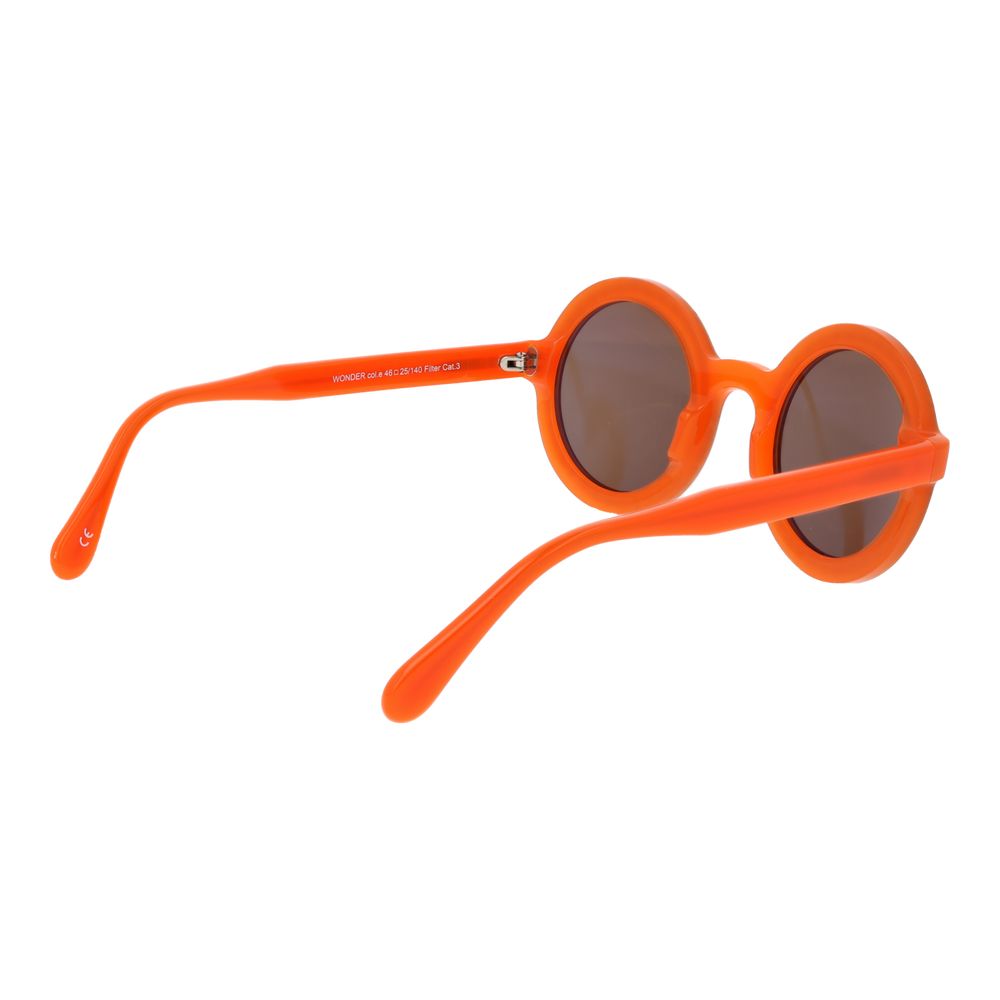 Andy Wolf Orange Acetate  Sunglasses