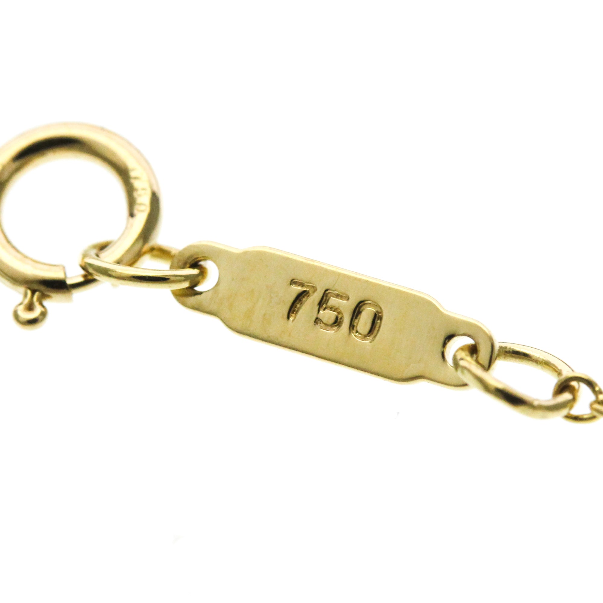 Tiffany & Co. Etoile Ball Pendant 18K Yellow Gold With Platinum And Diamonds Gold Yellow_Gold Necklace Jewelry (Pre-Owned)