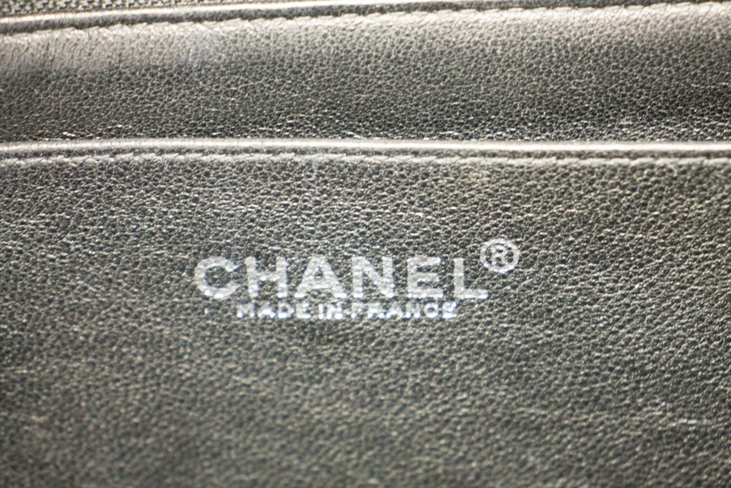 Chanel Vintage Classic Single Flap Quilted Caviar Black Calfskin Shoulder Bag Bag (Pre-Owned)