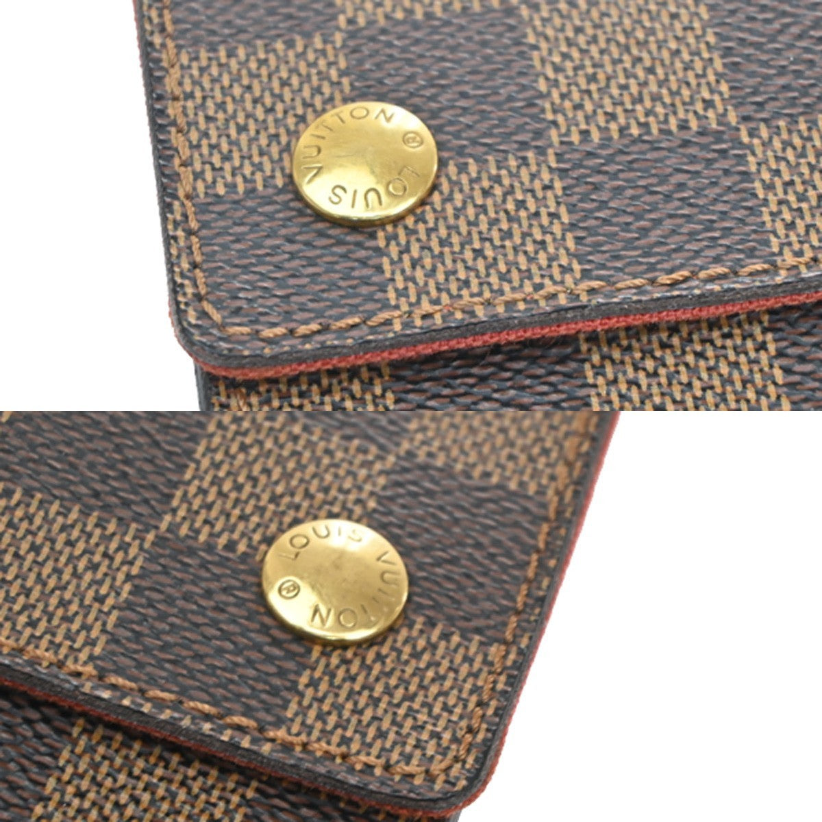 Louis Vuitton Portobello Messenger Damier Ebene Brown Canvas Shoulder Bag Bag (Pre-Owned)
