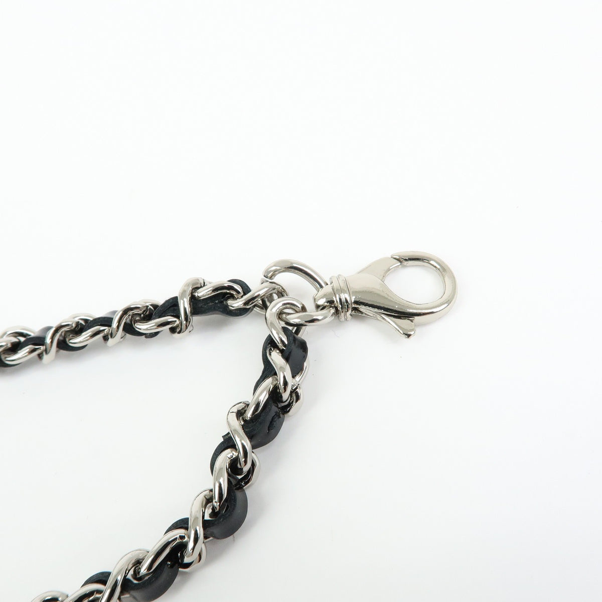 Chanel Cc Chain Phone Holder Quilted Patent Black Patent_Leather Crossbody Bag Bag (Pre-Owned)