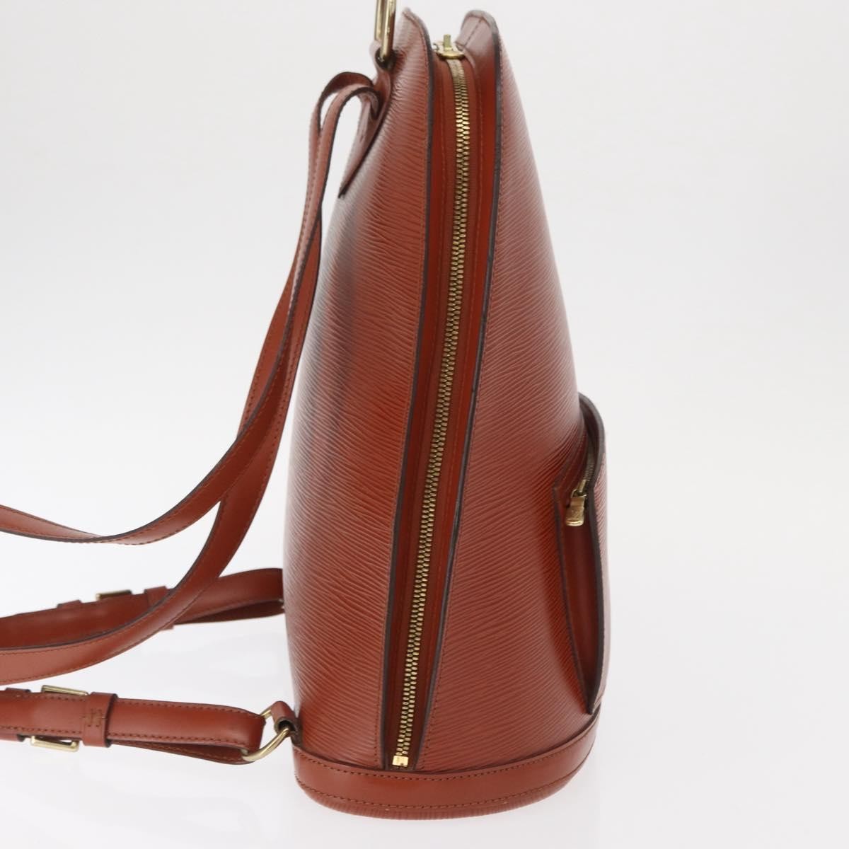 Louis Vuitton Gobelins Epi Leather Brown Leather Backpack Bag (Pre-Owned)
