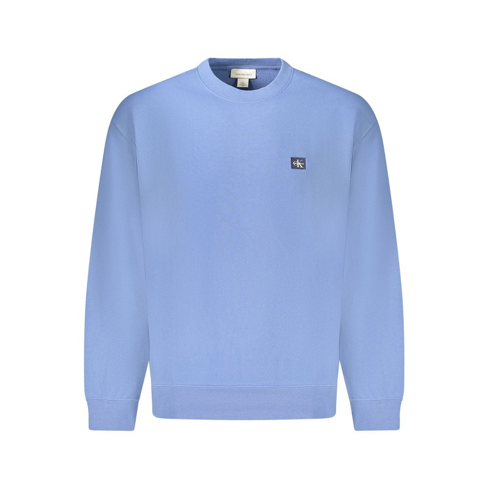 Calvin Klein Blue Cotton Men's Men's Sweatshirt
