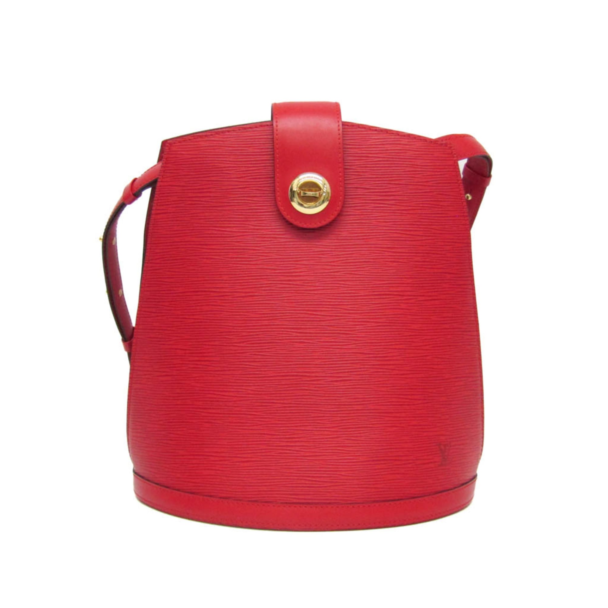Louis Vuitton Cluny Epi Leather Red Leather Shoulder Bag Bag (Pre-Owned)