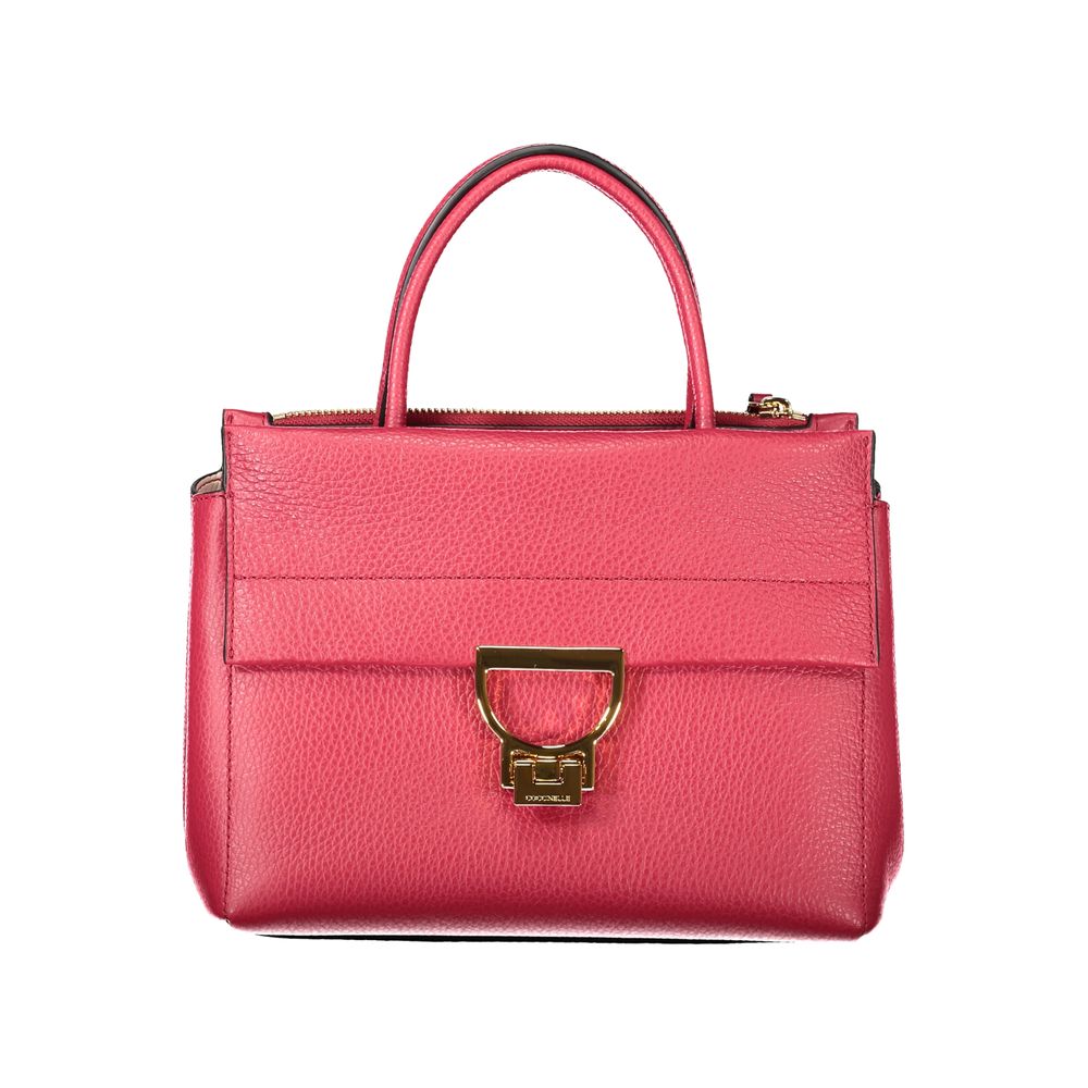 Coccinelle Red Leather Women Women's Handbag