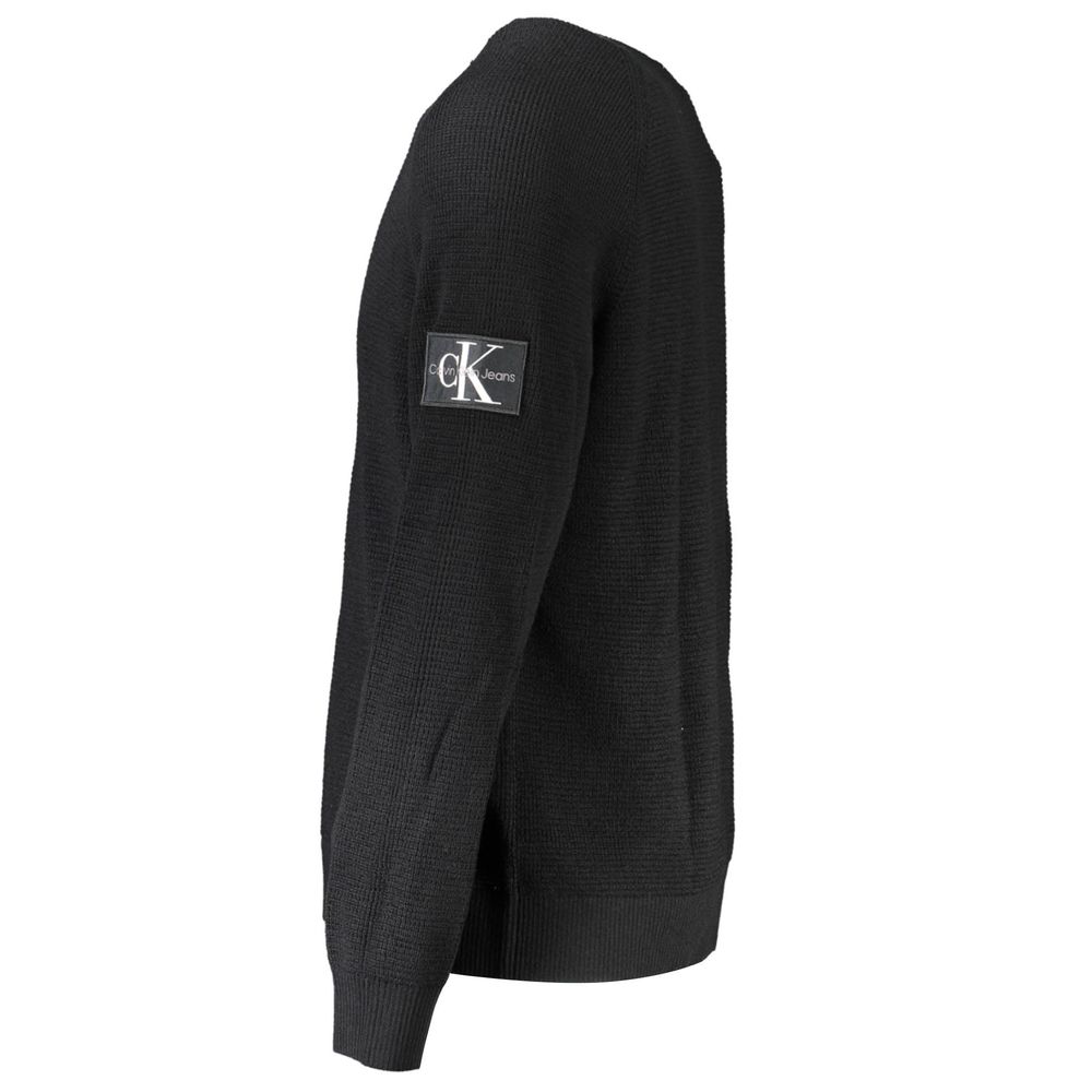 Calvin Klein Nero Wool Mens Men's Sweater