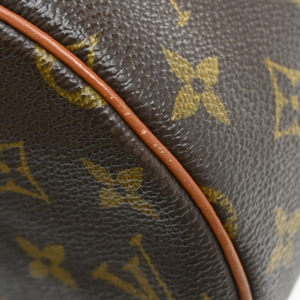 Louis Vuitton Papillon Monogram Brown Canvas Handbag (Pre-Owned)