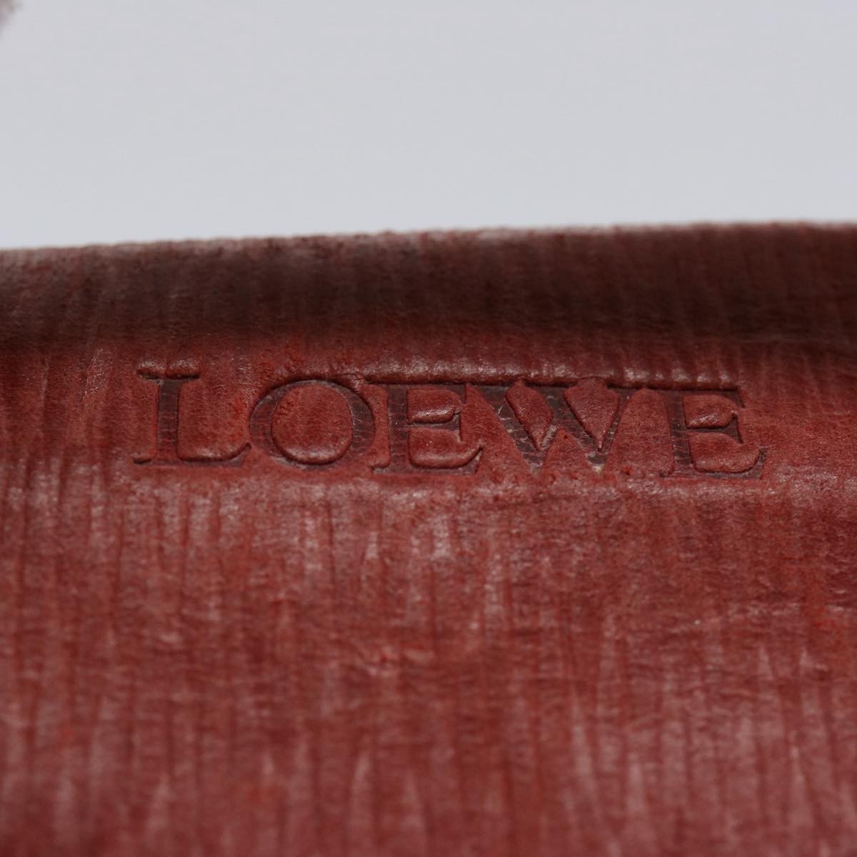Loewe Vintage Velazquez Top Handle Leather Orange Leather Handbag (Pre-Owned)