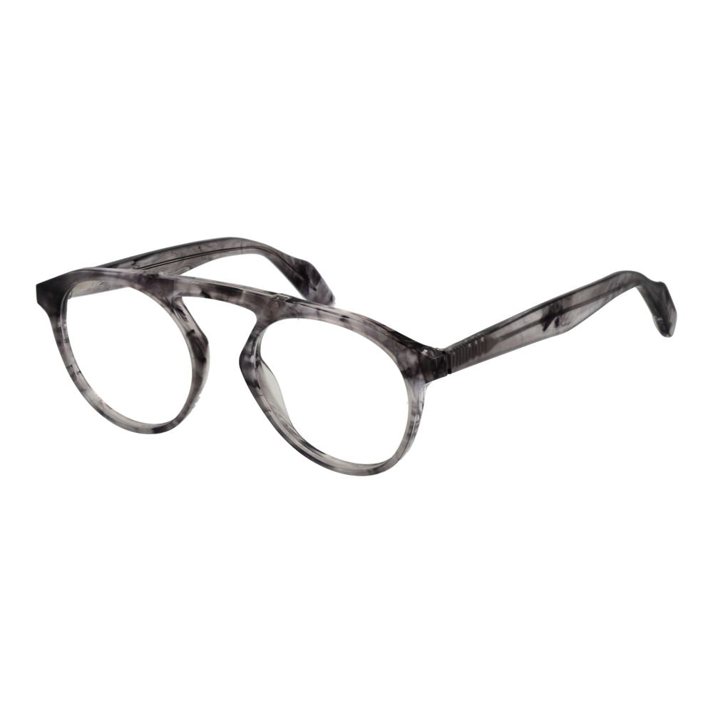 Yohji Yamamoto Gray Plastic Glasses Men's (Frames)