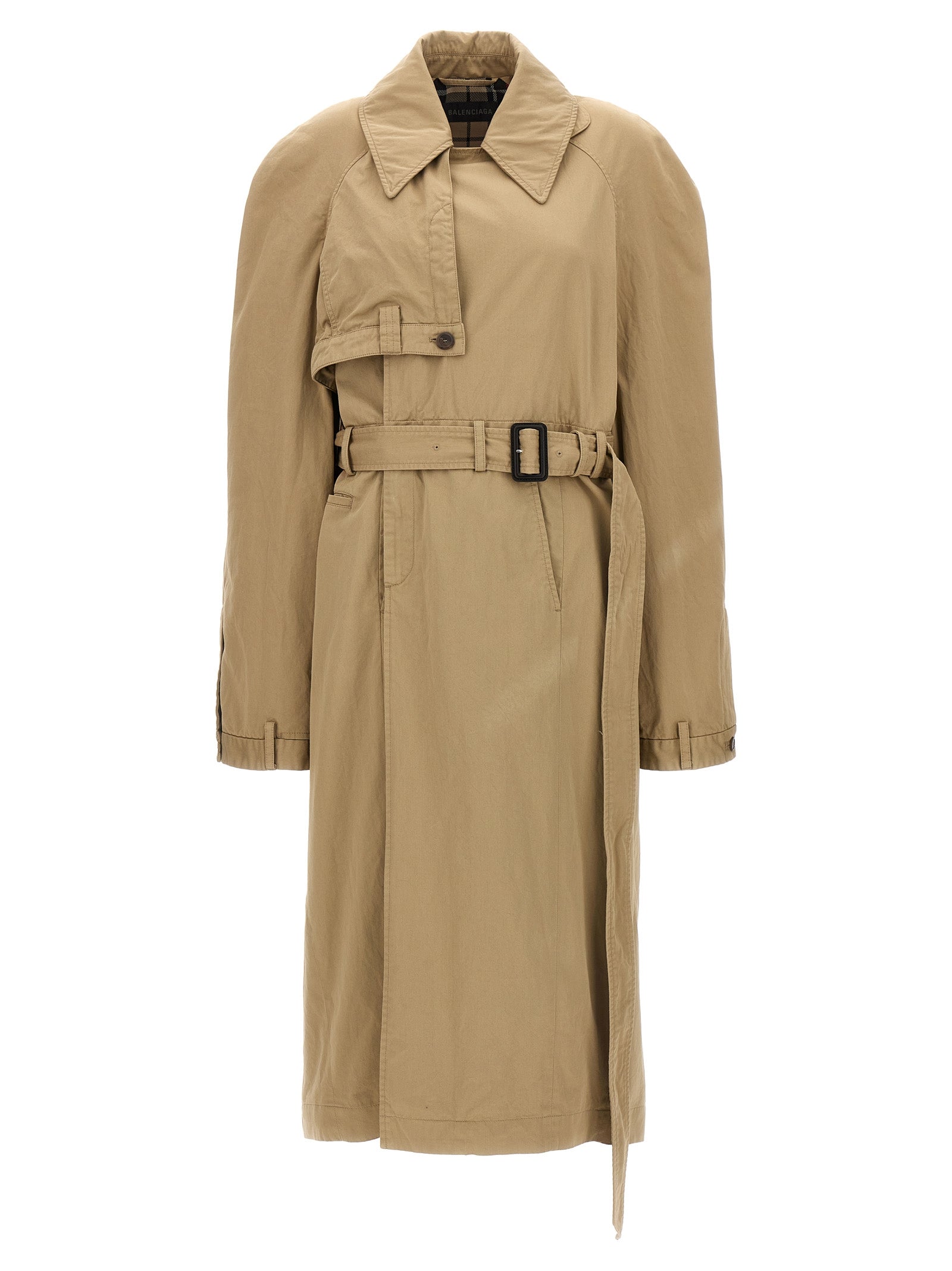 Balenciaga Women's Deconstructed Trench Coat