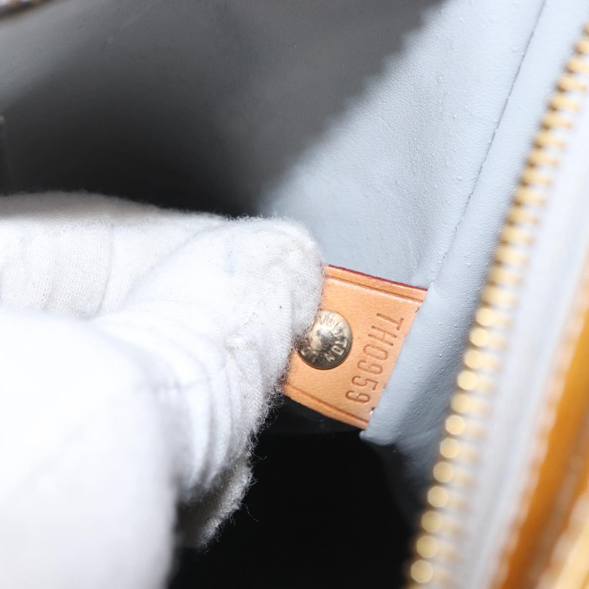 Louis Vuitton Houston Monogram Vernis Yellow Patent_Leather Tote Bag Bag (Pre-Owned)