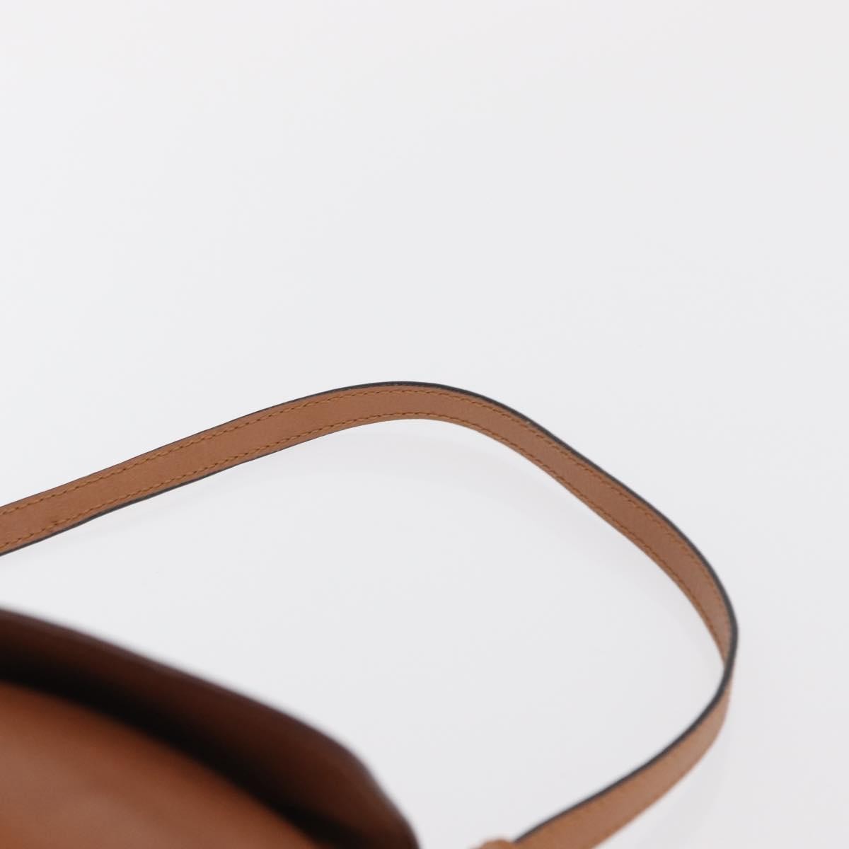 Chloe Lily Leather Brown Leather Shoulder Bag Bag (Pre-Owned)