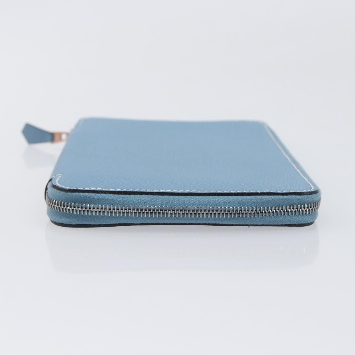 Hermes Vision Ii Agenda Epsom Blue Leather Wallets Accessory (Pre-Owned)