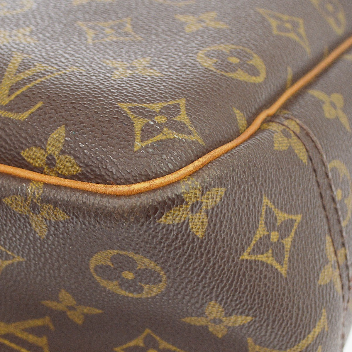 Louis Vuitton Trouville Monogram Canvas Brown Canvas Handbag (Pre-Owned)