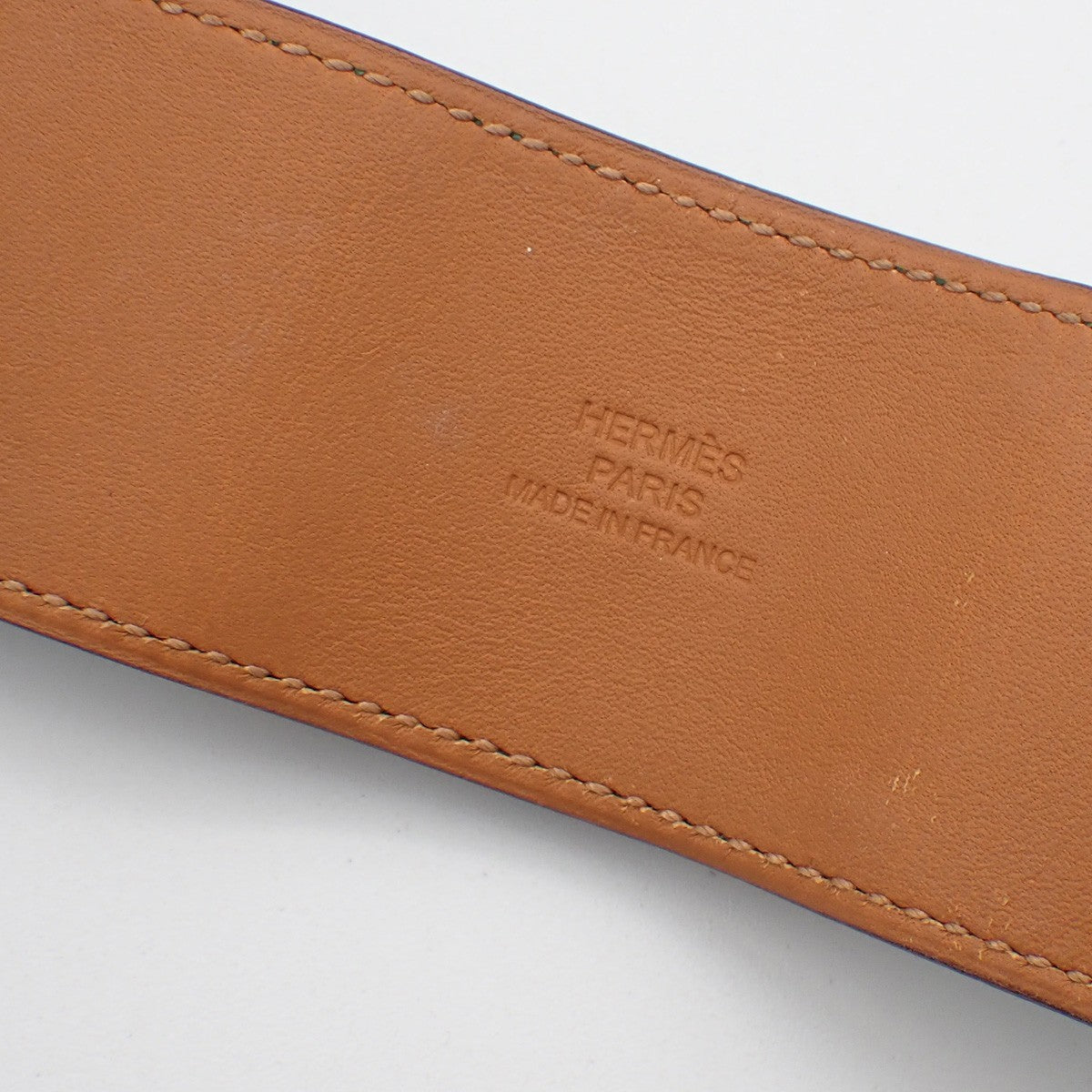 Hermes Collier De Chien Leather Green Leather Bracelet Jewelry (Pre-Owned)