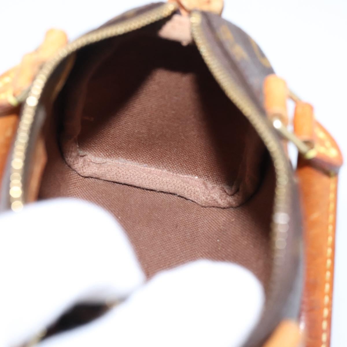 Louis Vuitton Speedy Mini Hl Monogram Canvas Brown Canvas Handbag (Pre-Owned)