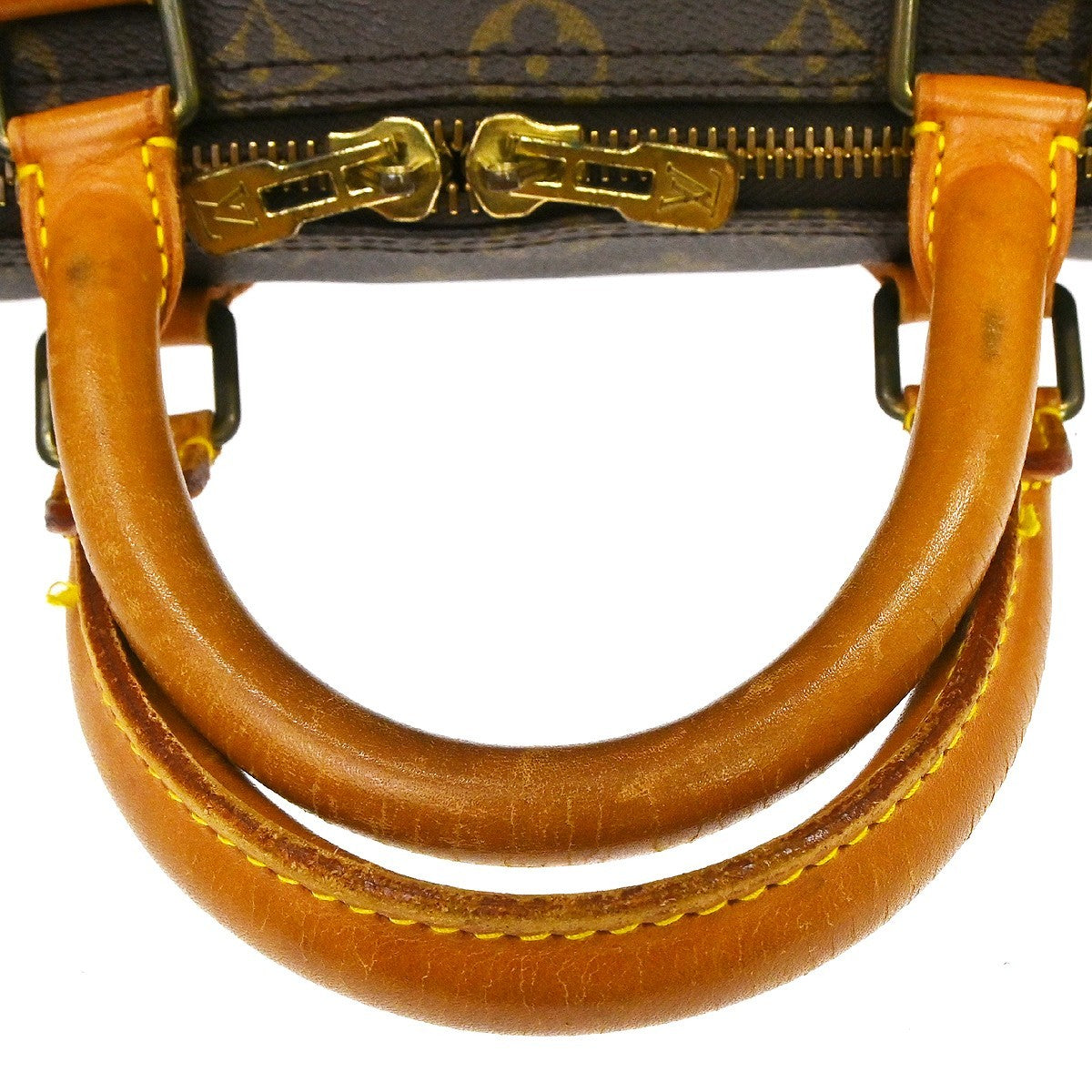 Louis Vuitton Keepall Bandoulière Monogram Brown Canvas Travel Bag Bag (Pre-Owned)