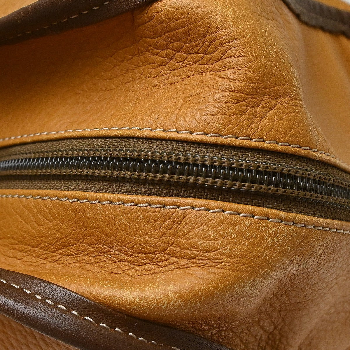 Loewe Amazona Leather Brown Leather Handbag (Pre-Owned)