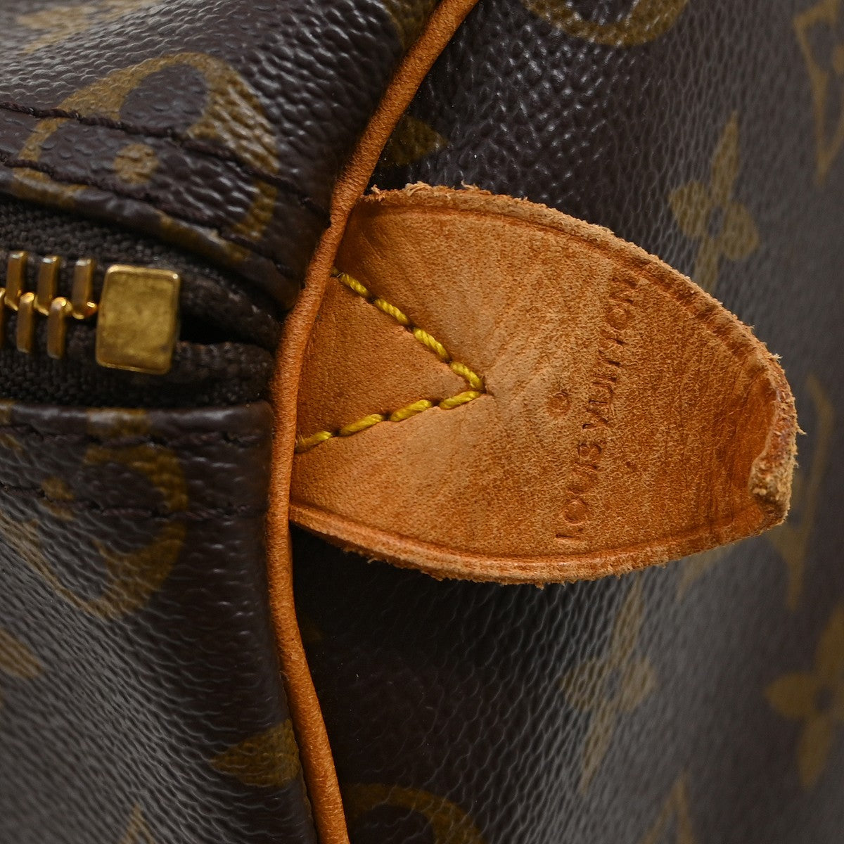 Louis Vuitton Keepall Monogram Brown Canvas Travel Bag Bag (Pre-Owned)