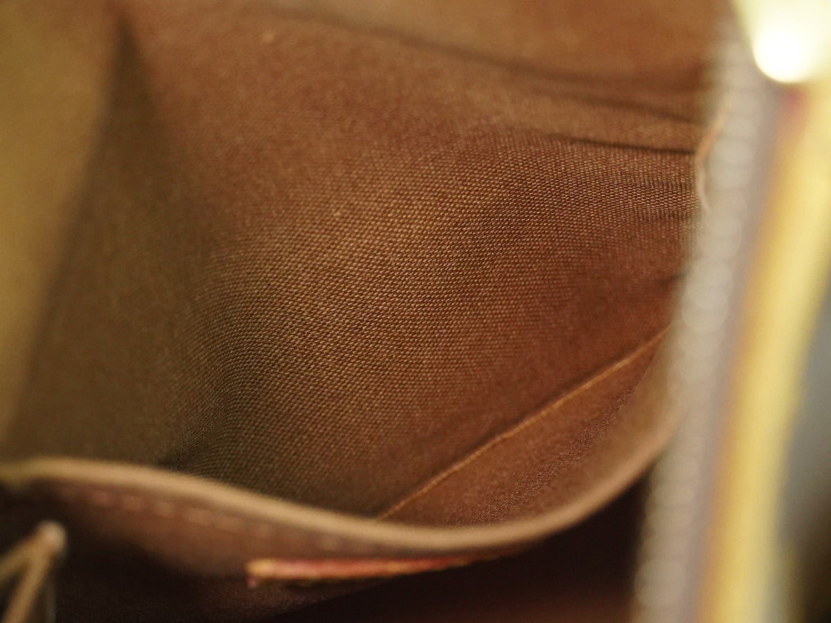 Louis Vuitton Odeon Monogram Canvas Brown Canvas Shoulder Bag Bag (Pre-Owned)