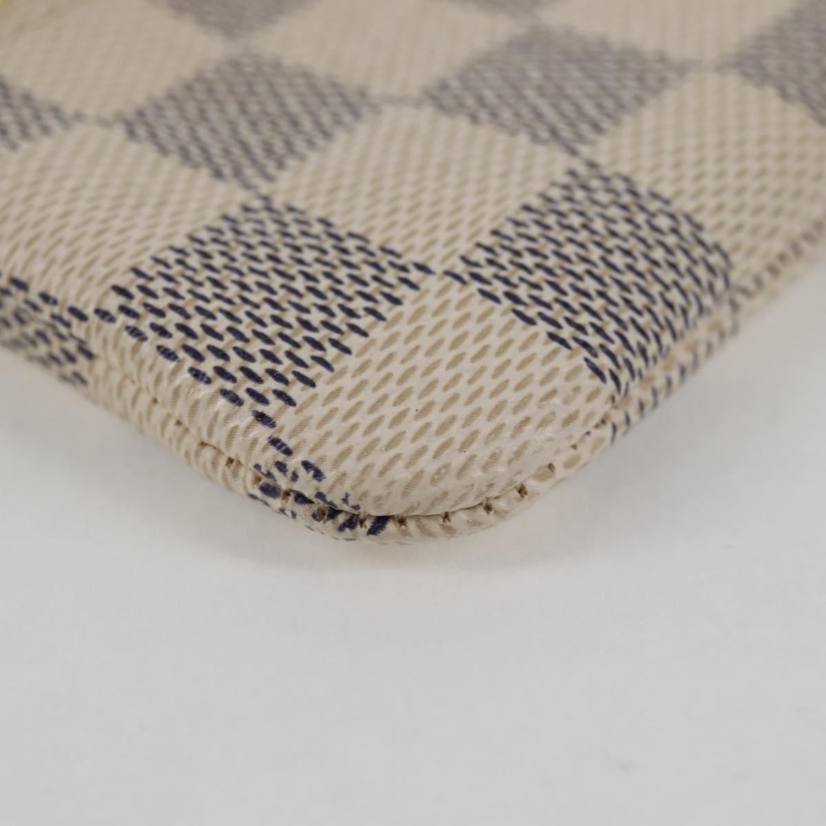 Louis Vuitton Pochette Clés Nm Canvas White Canvas Wallets Accessory (Pre-Owned)