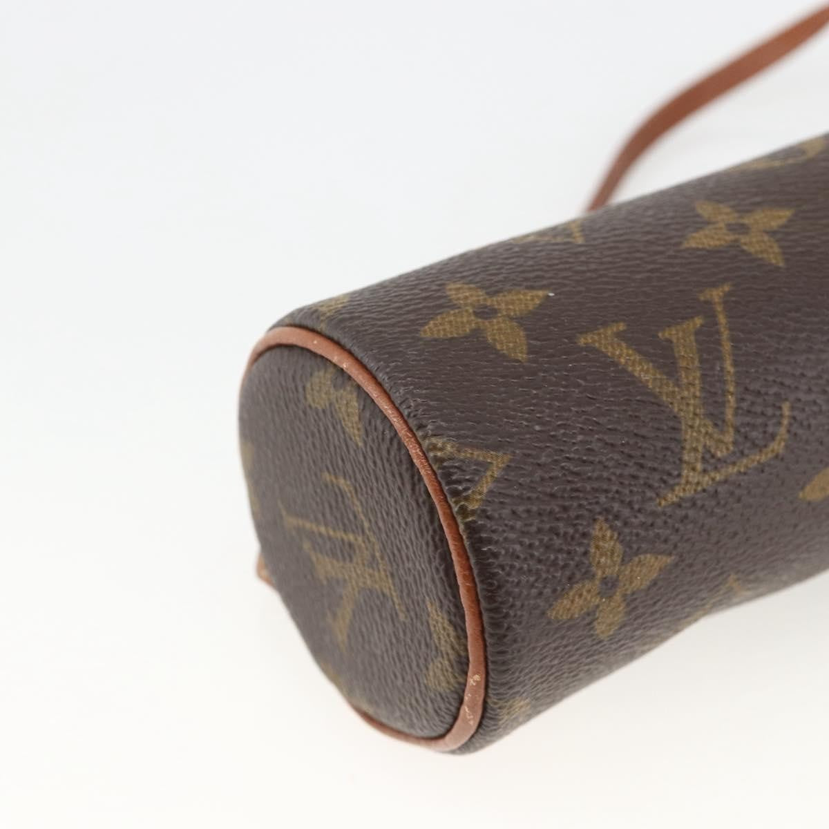 Louis Vuitton Papillon Pochette Monogram Canvas Brown Canvas Clutche & Pouche Bag (Pre-Owned)