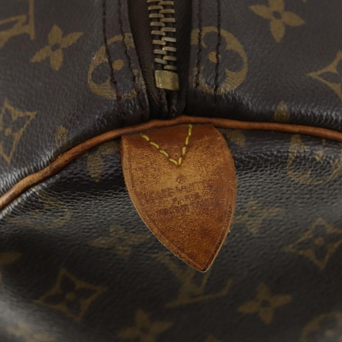 Louis Vuitton Keepall Monogram Canvas Brown Canvas Travel Bag Bag (Pre-Owned)