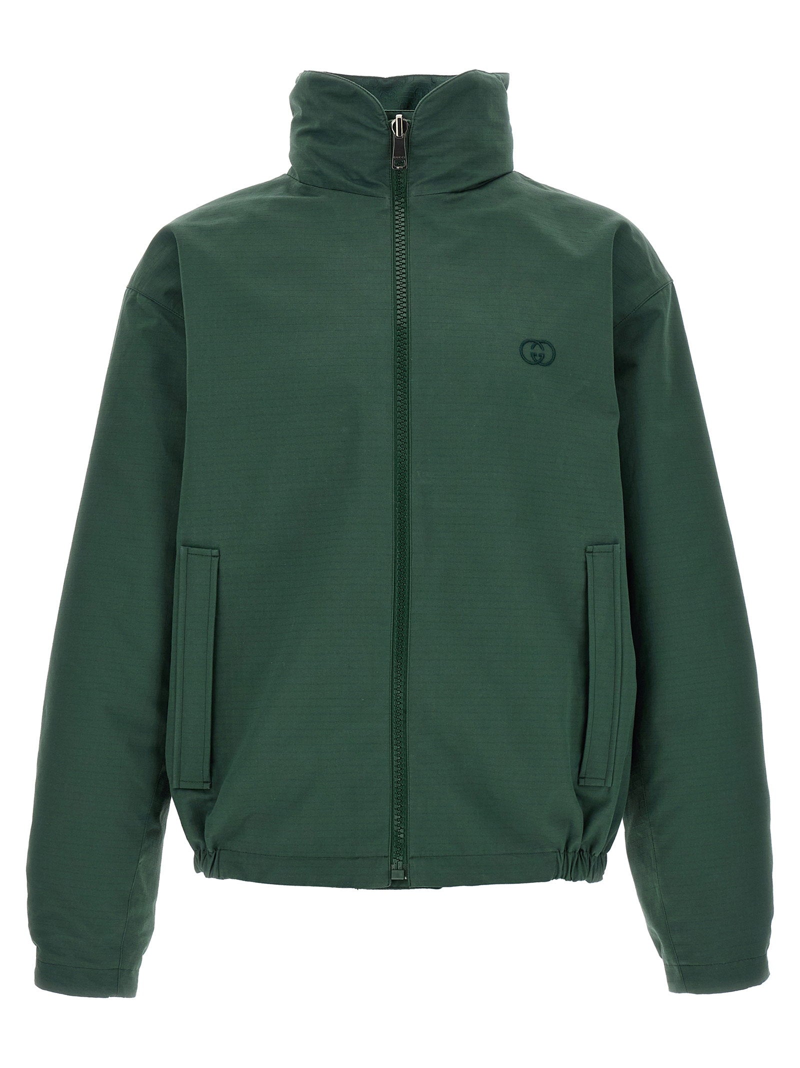 Gucci Men's Reversible Ripstop Cotton Jacket