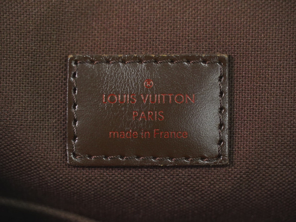 Louis Vuitton Brooklyn Damier Brown Canvas Handbag (Pre-Owned)