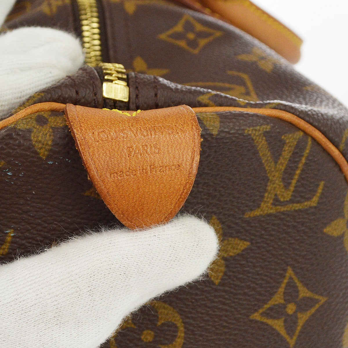 Louis Vuitton Speedy Monogram Canvas Brown Canvas Handbag (Pre-Owned)