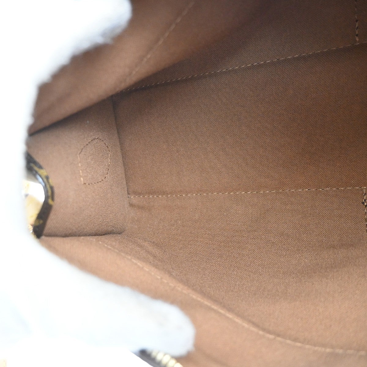 Louis Vuitton Popincourt Monogram Canvas Brown Canvas Shoulder Bag Bag (Pre-Owned)