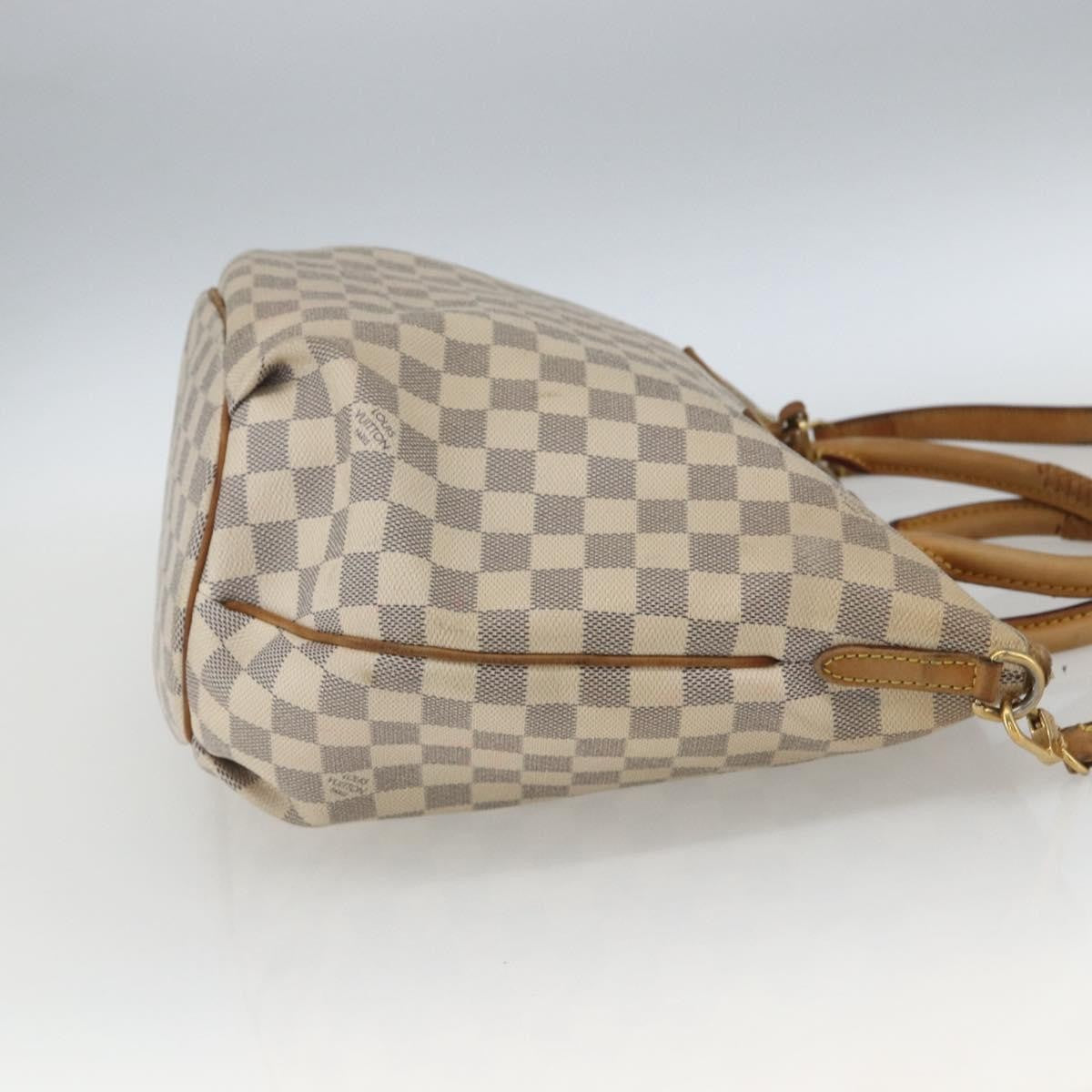 Louis Vuitton Riviera Damier Beige Canvas Handbag (Pre-Owned)