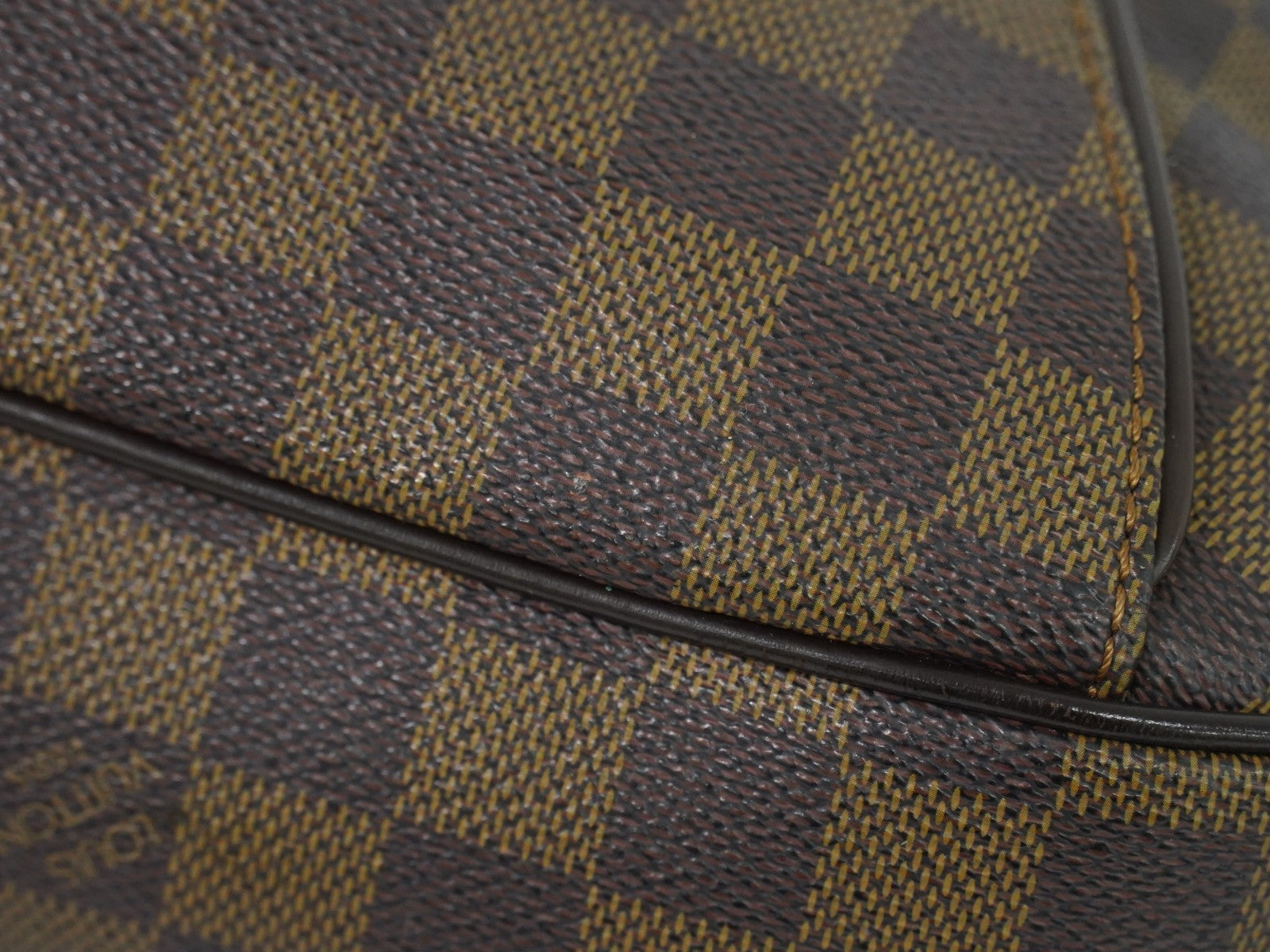 Louis Vuitton Thames Damier Ebene Brown Canvas Shoulder Bag Bag (Pre-Owned)