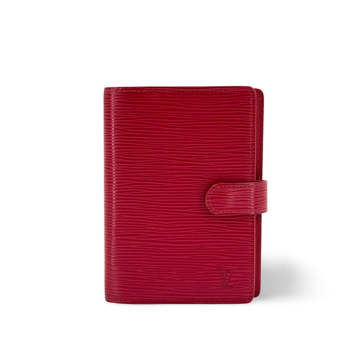 Louis Vuitton Ring Agenda Cover Epi Leather Red Leather Briefcase Bag (Pre-Owned)
