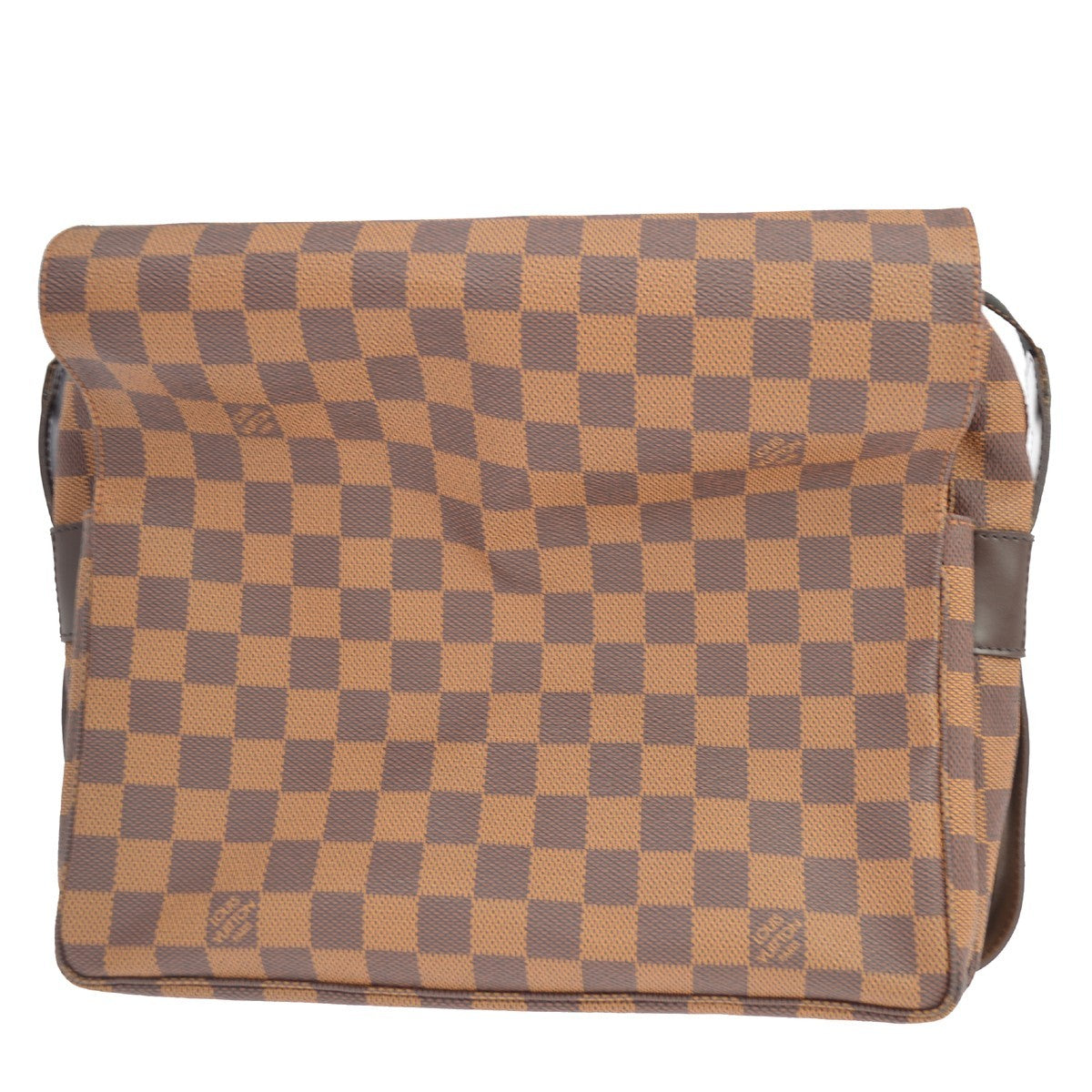 Louis Vuitton Naviglio Damier Brown Canvas Shoulder Bag Bag (Pre-Owned)