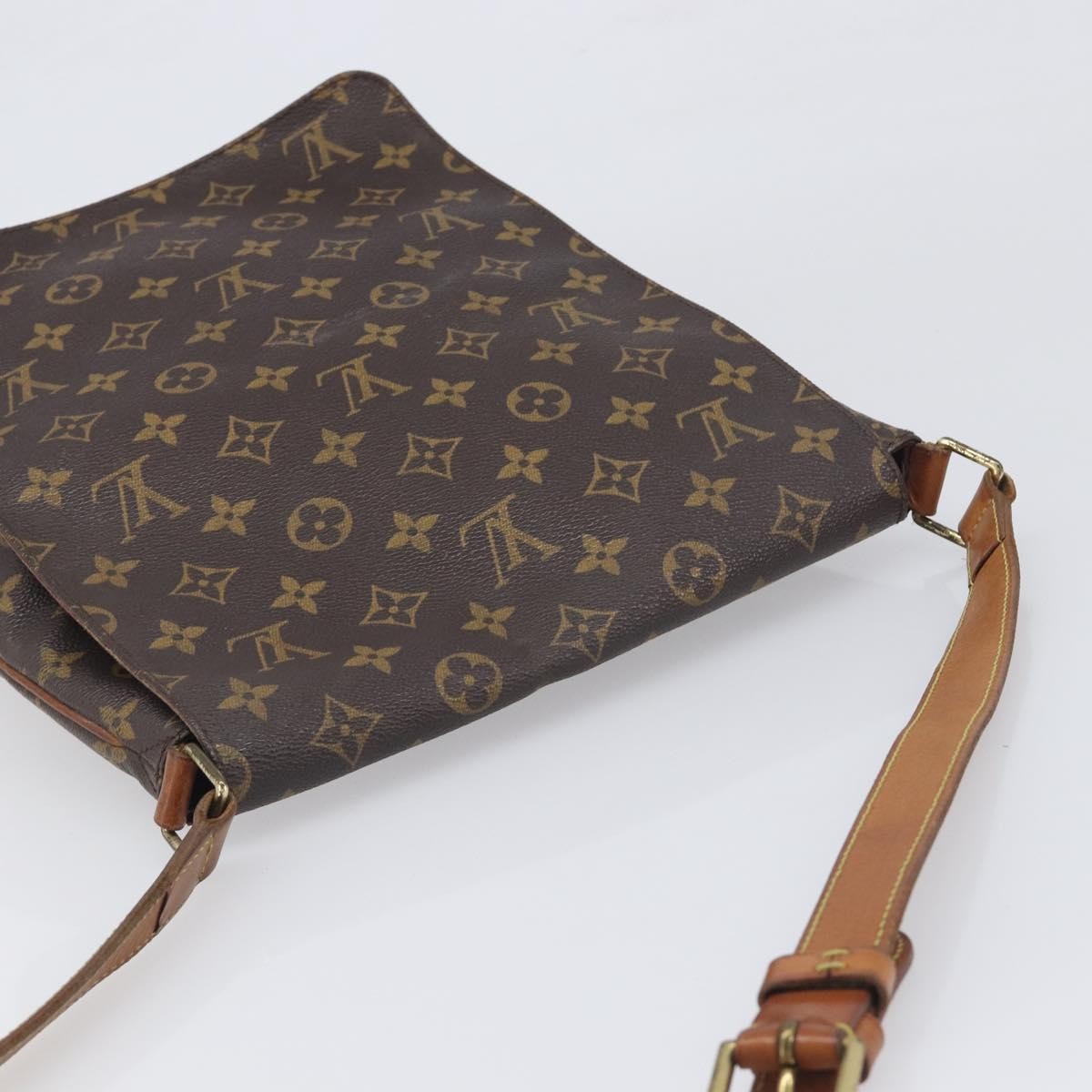 Louis Vuitton Musette Monogram Brown Canvas Shoulder Bag Bag (Pre-Owned)