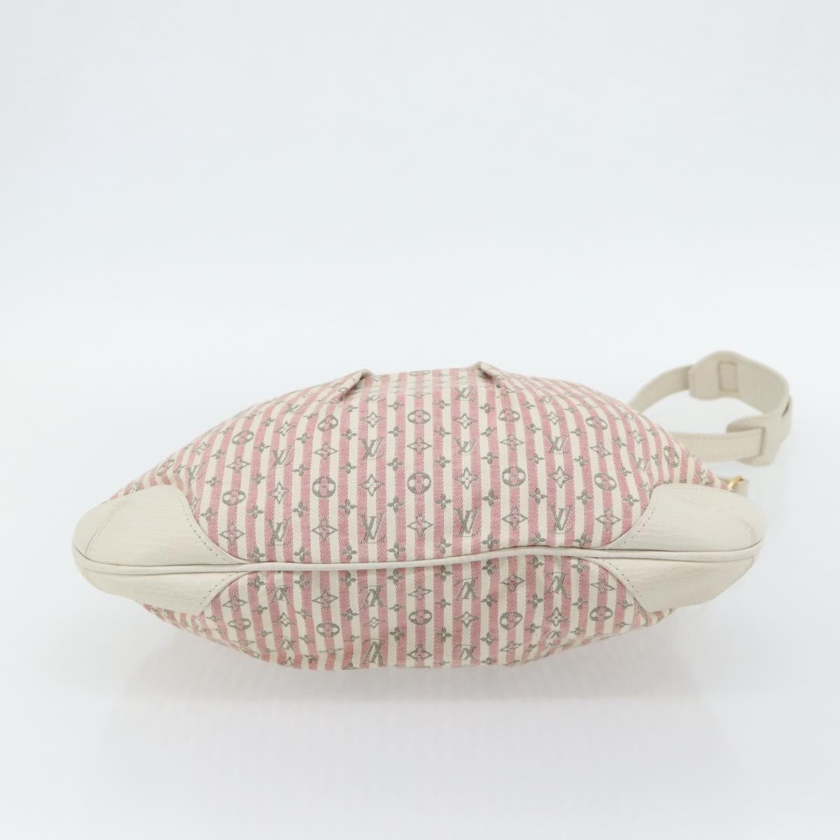 Louis Vuitton Marina Mini Lin Croisette Pink Canvas Handbag (Pre-Owned)