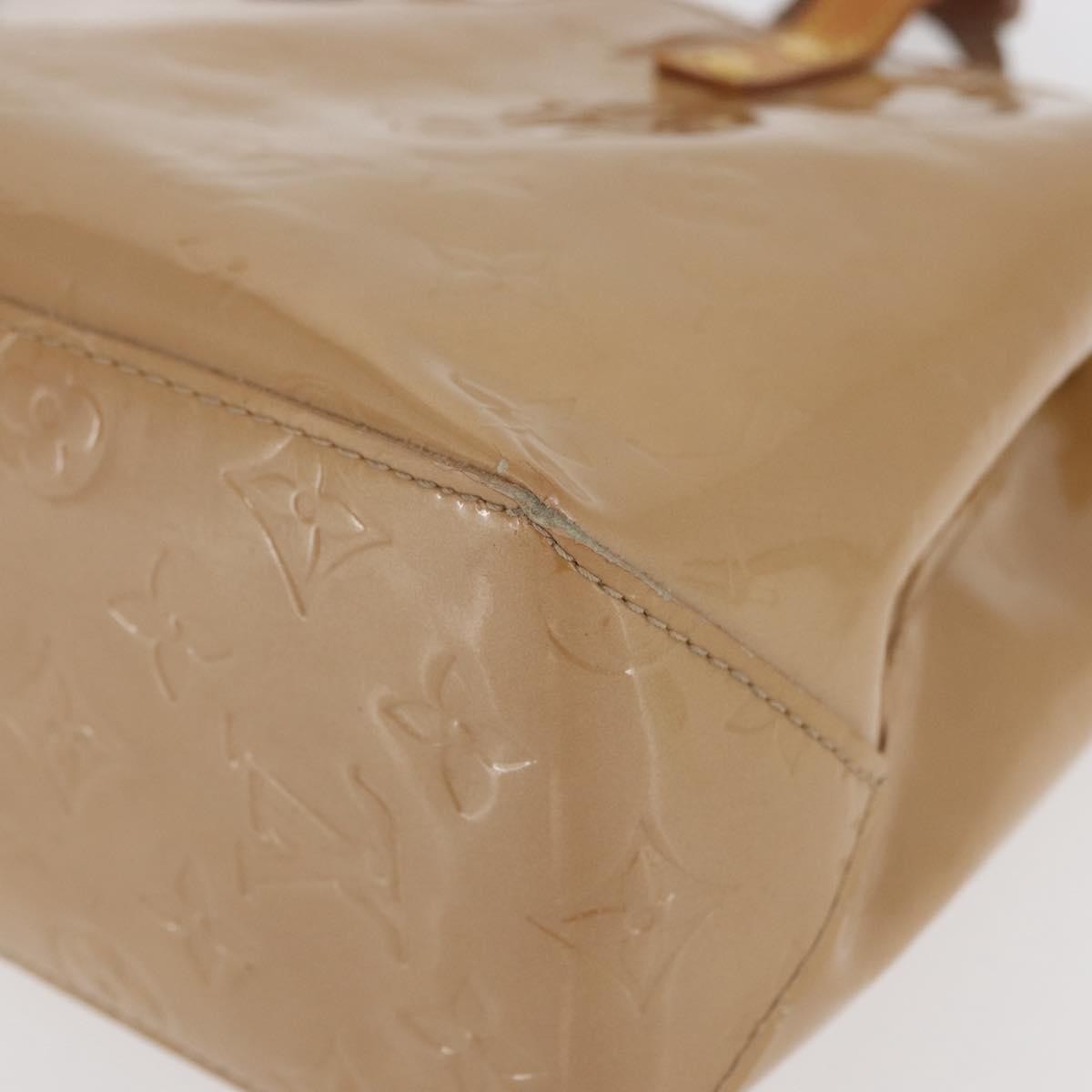 Louis Vuitton Reade Monogram Vernis Brown Patent_Leather Handbag (Pre-Owned)