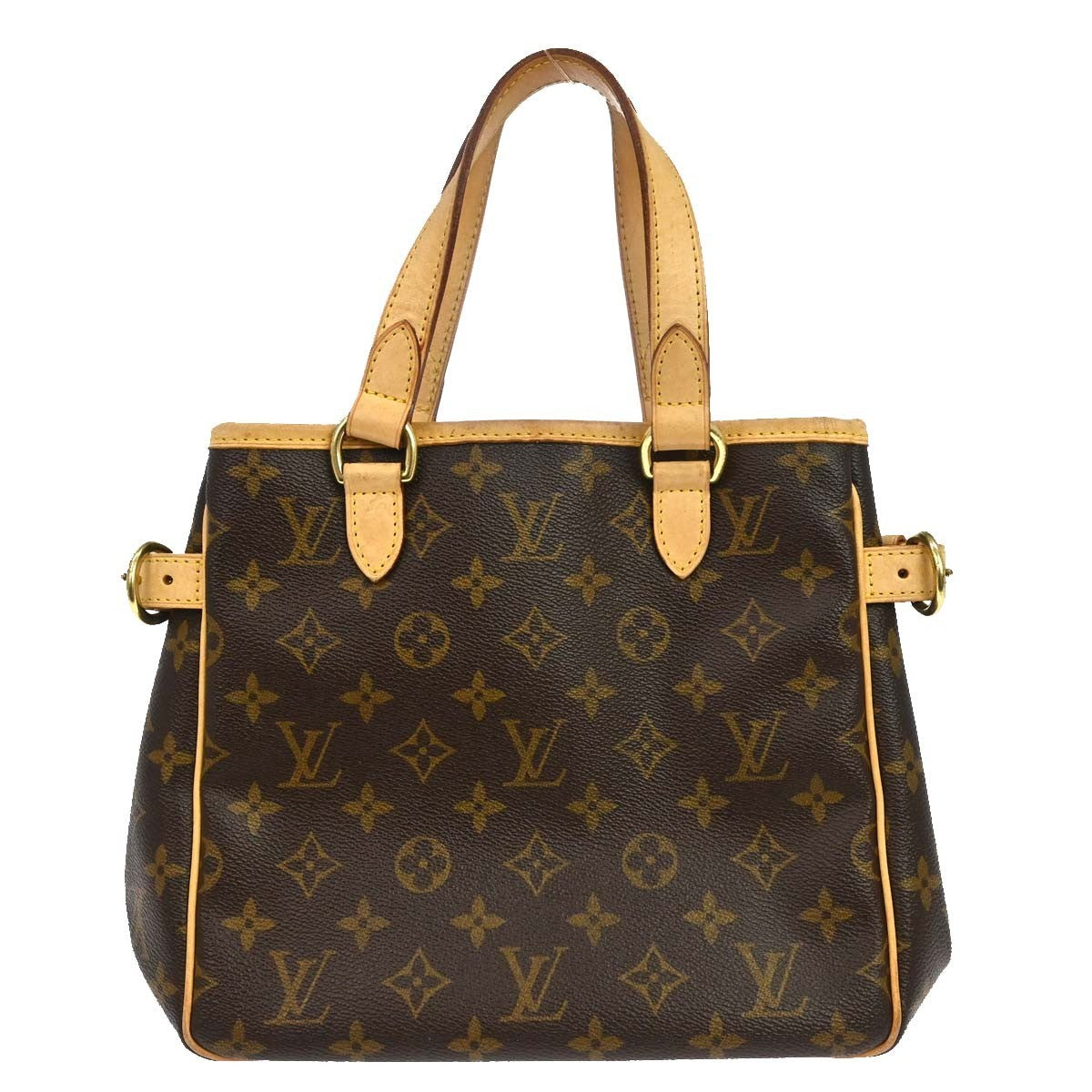 Louis Vuitton Batignolles Monogram Canvas Brown Canvas Shoulder Bag Bag (Pre-Owned)