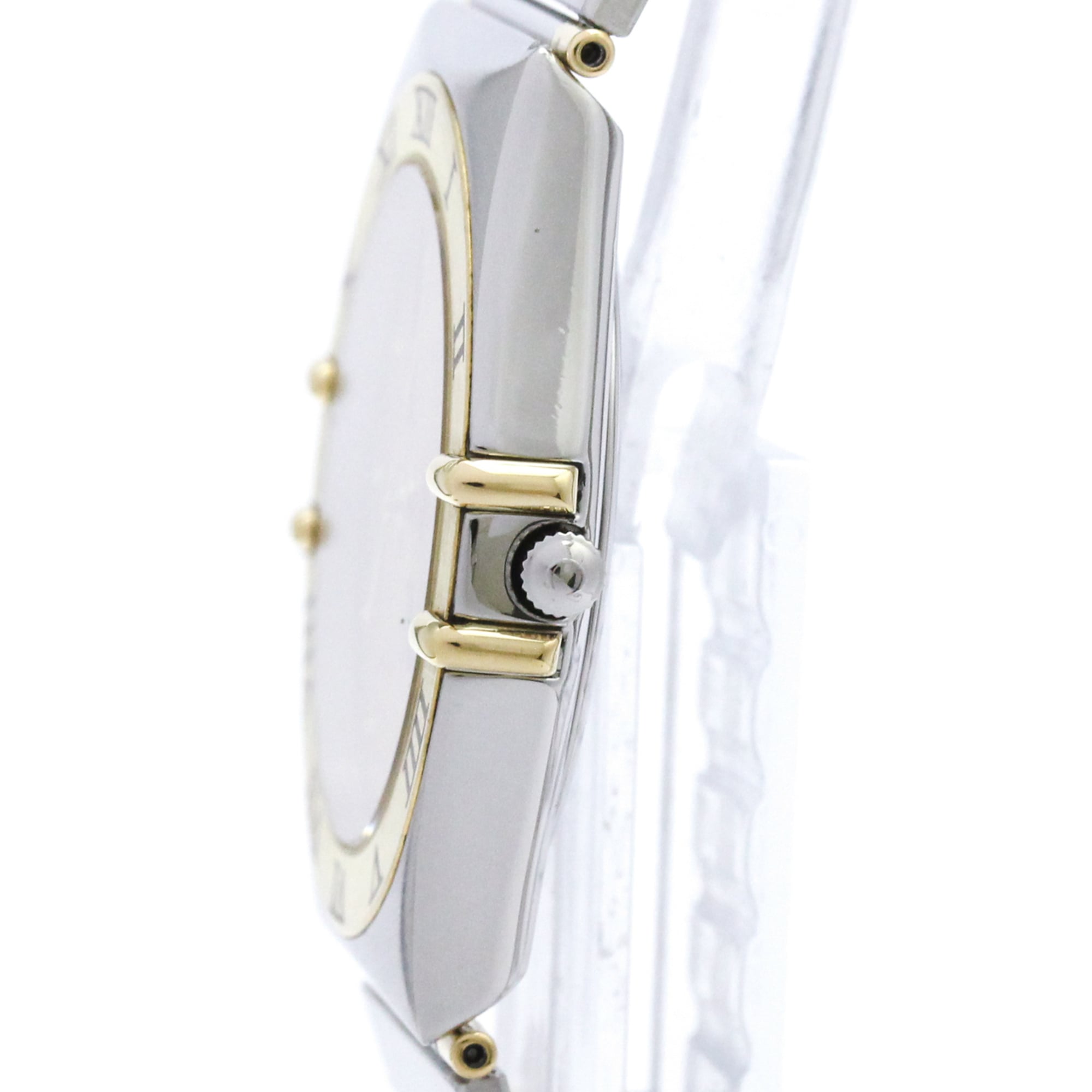 Omega Constellation Quartz Stainless Steel And Yellow Gold Watch (Pre-Owned)